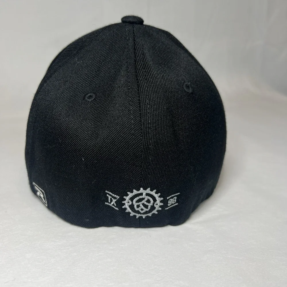 Real Ale Brewery Blanco Texas Cap Hat Black‎ FlexFit Brewing Small Medium Beer